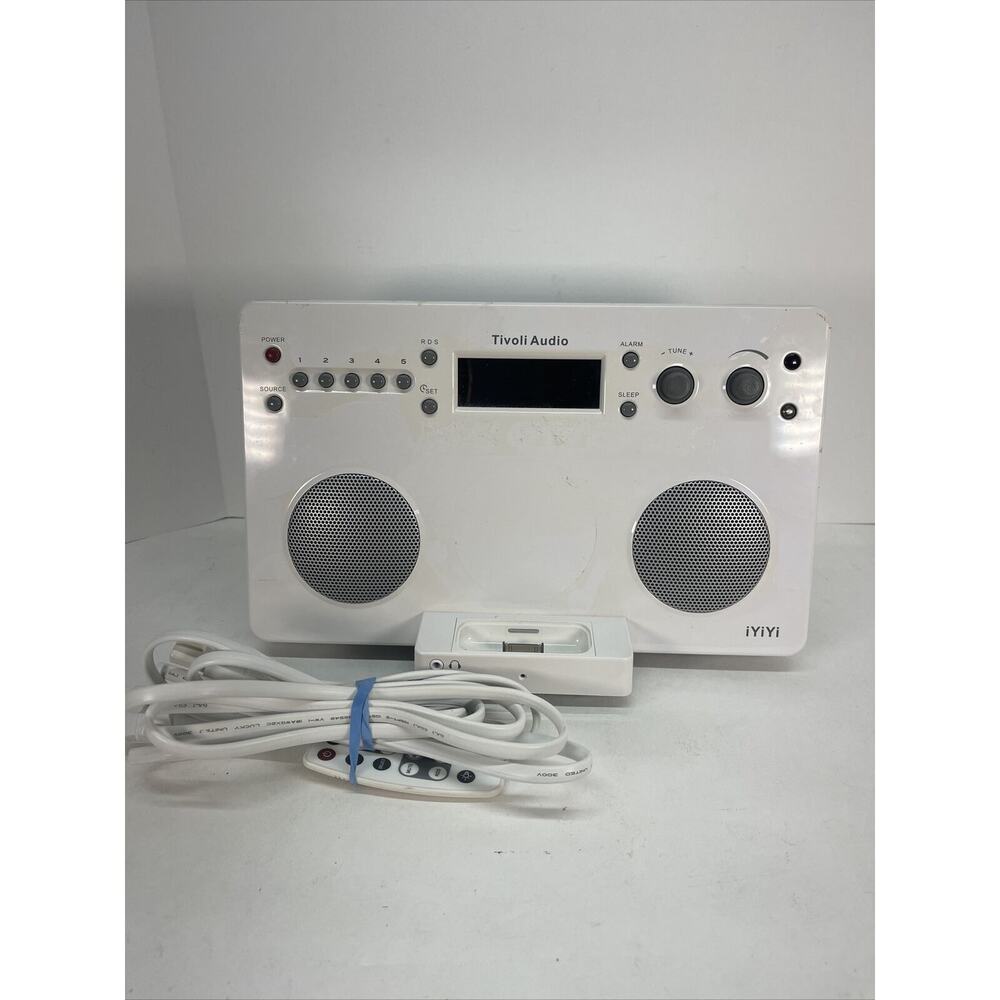 Tivoli Audio iYiYi RDS-Radio + Mini-Stereo System for Apple iPod DeVesto Design